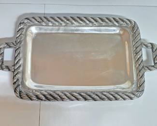 Pewter Serving Tray
