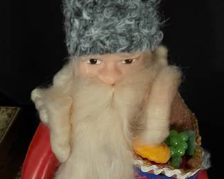 Rare Vintage Moldavian USSR Santa Doll Figure