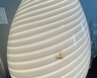 Murano Egg Lamp