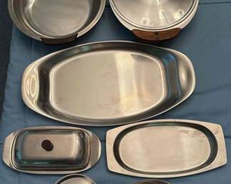 Danish, Germany Japan Stainless Serving Pieces