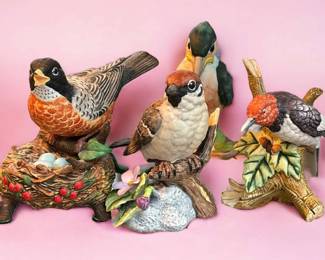 Bird Figurines Crystal, Andrea, Cor  Grossman