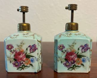 A Pair Of Antique Atomizers 