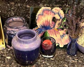 Pottery In Purple Other Pieces