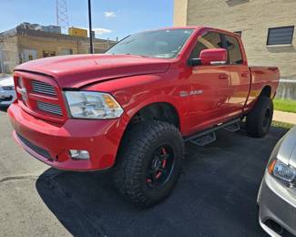 Red Ram truck