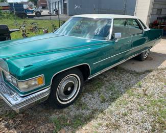 1975 Cadillac Deville Fleetwood with only 36,000 miles! 