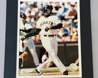 Barry Bonds, San Francisco Giants, Photograph On Paper
