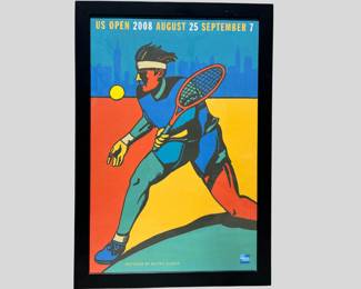 Milton Glaser (American, 1929-2020) 2008 U.S. Open Poster
