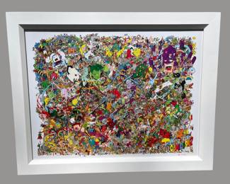 Ray Sumser Framed Cartoon Print
