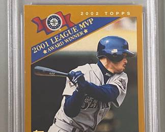 2002 Topps Ichiro Baseball Card, Grade 5
