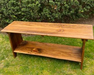 L.L. Bean Pine Entryway Bench
