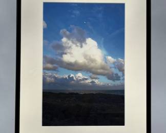 Framed Photo Of A Water Scene
