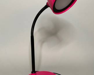 Pink Bendable Desk Lamp

