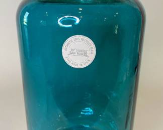 Vidrios San Miguel, Handmade Authentic 100 Recycled Glass Vase, Spain
