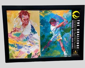 LeRoy Neiman, (American, 1921-2012) "The Challenge", Poster, 1996
