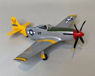 P 51 Mustang Limited Edition Die Cast Metal Model Air Plane
