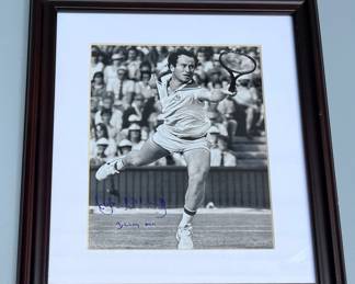 Photo Reproduction Of Signed Photograph By John Mcenroe
