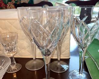Waterford John Rocha wine glasses 