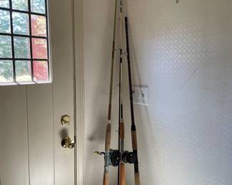 Fishing poles & reels 