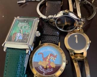 Movado & Disney watches