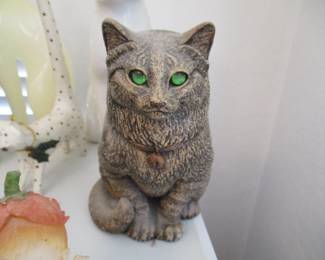 Lots of Cat Figurines and statues
