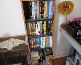 Lots of DVD's, Cd's, VHS Tapes