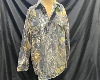 Redhead Flannel Camo Button Down Shirt
