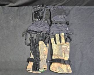 Under Armour & White Water Outdoors Gloves