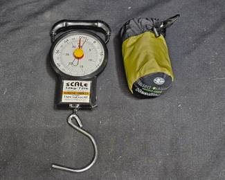 Scale 72lb Hanging Scale With 39" Tape Measure