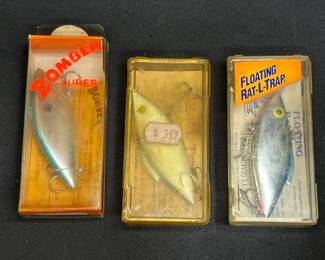NIB Bill Lewis & Bomber Fishing Lures