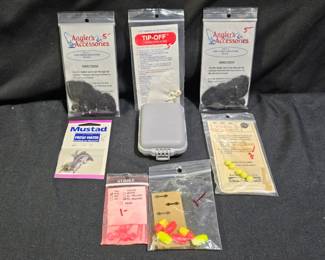 Container & Hooks, Strike Indicators, & Floats