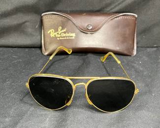 Rayban Aviator Style Sunglasses by Bausch & Lomb