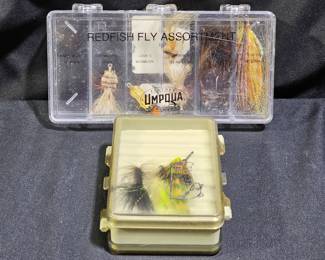 Crystal River Fly Box & Redfish Fly Assortment