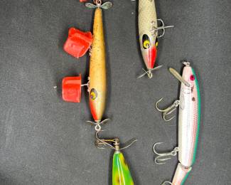 Smithwick, Rebel, & Nip-1-Diddie Lures