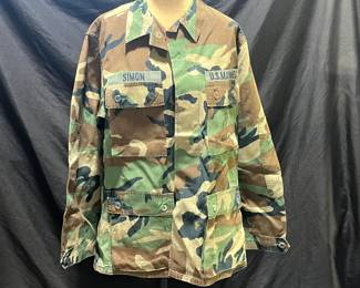 USMC Camo Button Down Shirt