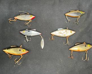 6 Bill Lewis Rat - L-Trap Style Fishing Lures
