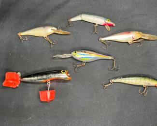  Rebel & Rapala Fishing Lures