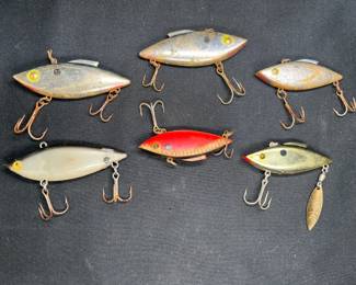  6 Bill Lewis Rat - L- Trap Style Fishing Lures