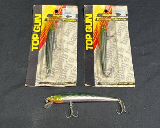 3 Bagley's Rattling Minnow Fishing Lure - 2 NEW