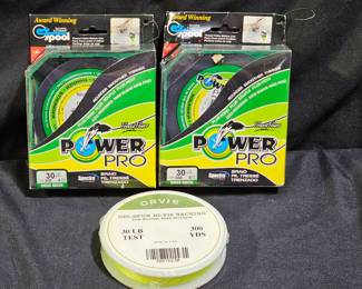 NIB- Orvis & 2 EZ Spool Power Pro Fly Line