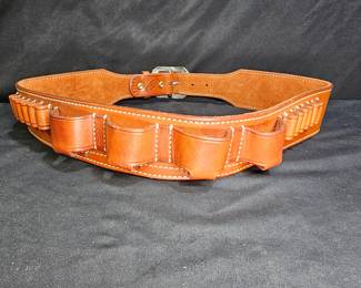 El Paso Saddlery Co. Leather Ammo Belt