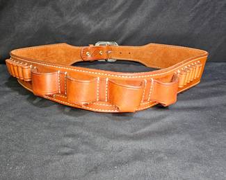 El Paso Saddlery Co. Leather Ammo Belt