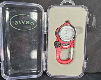 Orvis Ultimate Carabiner Compass Watch
