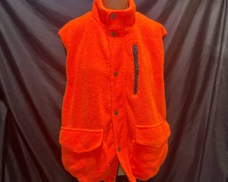 Cabela's Fleece Hunter's Orange Safety Vest
