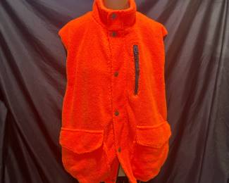 Cabela's Fleece Hunter's Orange Safety Vest
