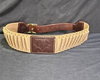 Galco Safari Canvas & Leather Ammo Belt