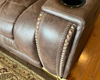 Finishing touches on couches 