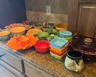 Oh My!!! These colorful serving pieces will make everything taste better!