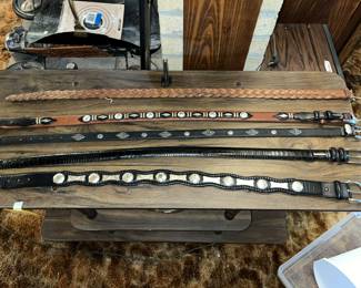 Some great leather belts