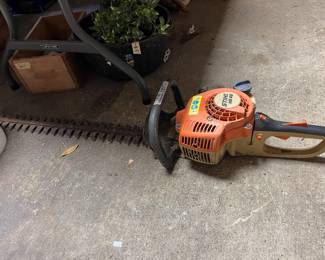 Stihl gas powered hedge clipper