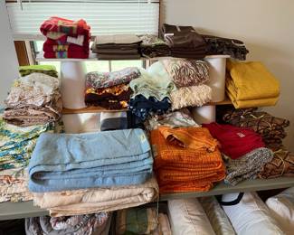 Great towels, blankets, sheets, pillows, more!